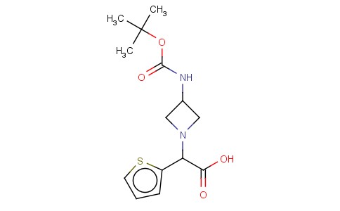 (3-BOC-AMINO-AZETIDIN-1-YL)-THIOPHEN-2-YL-ACETIC ACID